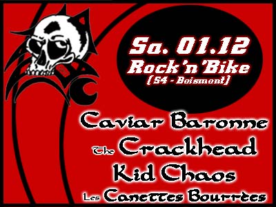 Concert Punk au Rock n' Bike le 01 décembre 2007 à Boismont (54)
