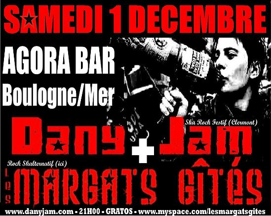 Concert Ska Rock à l'Agora bar le 01 décembre 2007 à Boulogne-sur-Mer (62)