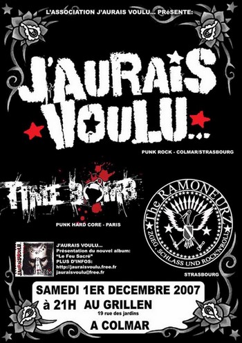 Concert Punk au Grillen le 01 décembre 2007 à Colmar (68)