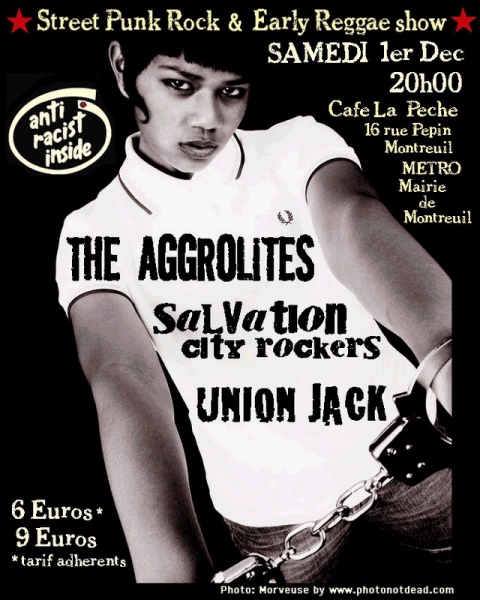 Street Punk Rock & Early Reggae Show le 01 décembre 2007 à Montreuil (93)