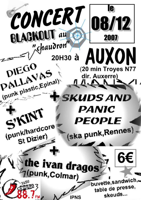 Concert Blackout au Chaudron le 08 décembre 2007 à Auxon (10)