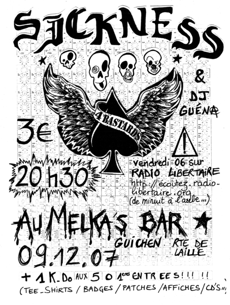 Concert Punk au Melka's Bar le 09 décembre 2007 à Guichen (35)