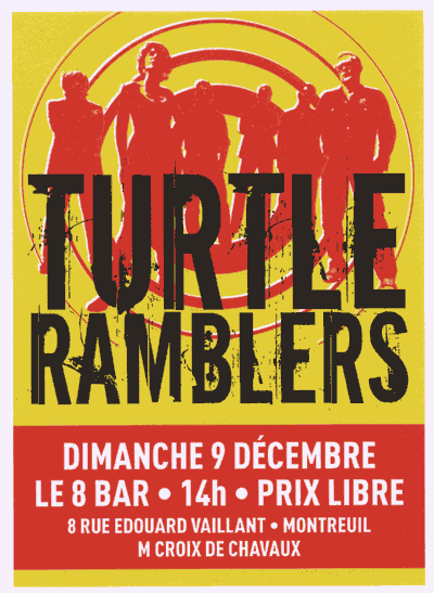 Turtle Ramblers au 8 Bar le 09 décembre 2007 à Montreuil (93)