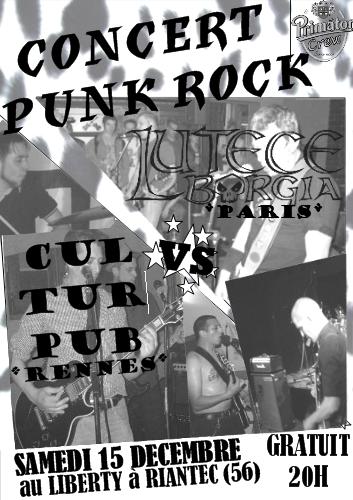 Concert Punk Rock au Liberty le 15 décembre 2007 à Riantec (56)