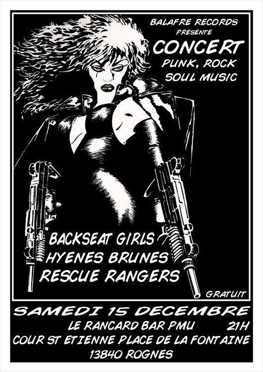 Concert Punk, Rock, Soul Music au Rancard le 15 décembre 2007 à Rognes (13)