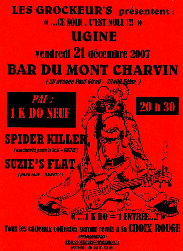 Concert Punk'n'Roll au Bar du Mont Charvin le 21 décembre 2007 à Ugine (73)