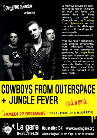 Concert Punk n' Roll à la Gare le 22 décembre 2007 à Maubec (84)