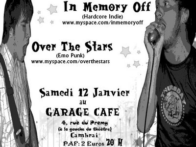 Concert au Garage Café le 12 janvier 2008 à Cambrai (59)