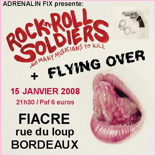 Concert Punk n' Roll au Fiacre le 15 janvier 2008 à Bordeaux (33)