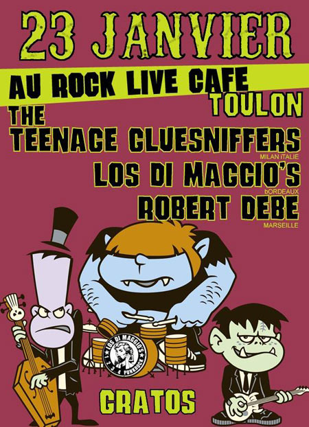 Rock 'n' Roll Show au Rock Live Café le 23 janvier 2008 à La Valette-du-Var (83)