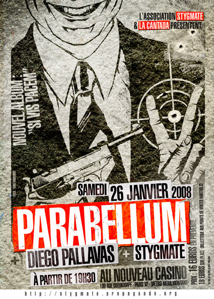 Parabellum au Nouveau Casino le 26 janvier 2008 à Paris (75)
