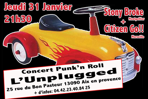 Concert Punk n' Roll à l'Unplugged le 31 janvier 2008 à Aix-en-Provence (13)
