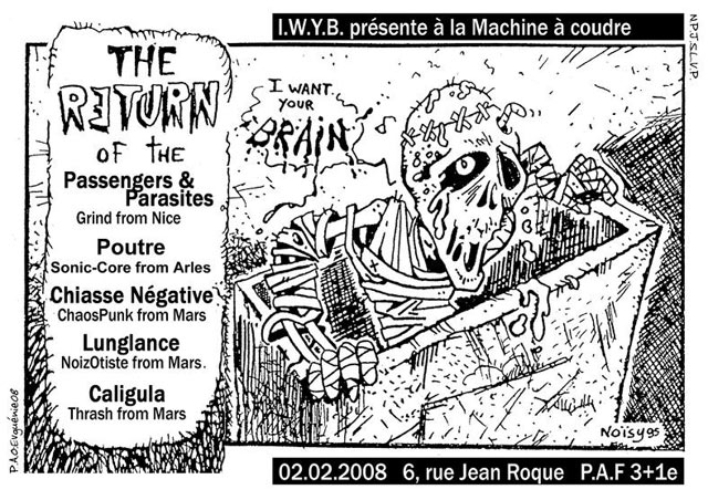Concert Punk Core à la Machine à Coudre le 02 février 2008 à Marseille (13)