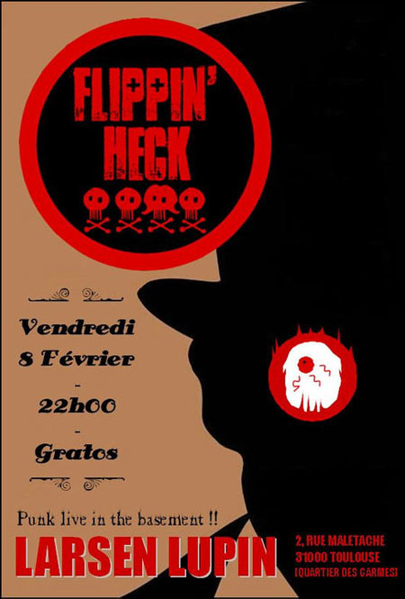 Flippin'Heck au bar Larsen Lupin le 08 février 2008 à Toulouse (31)