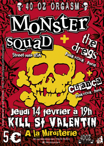 Kill St Valentin à la Miroiterie le 14 février 2008 à Paris (75)