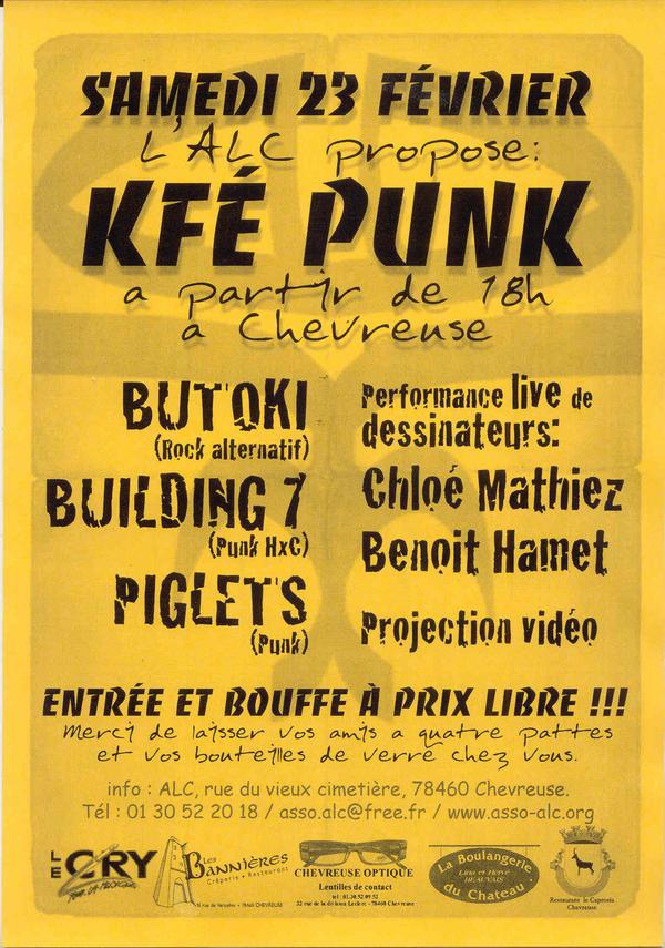 Kfé Punk à l'ALC le 23 février 2008 à Chevreuse (78)