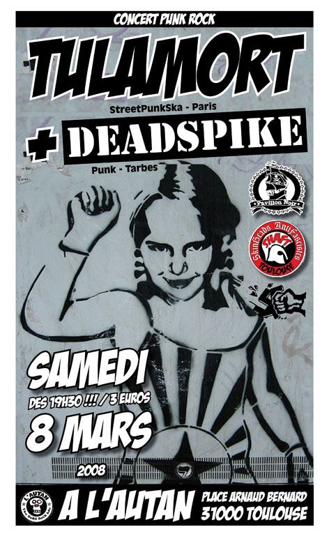 Concert Punk Rock à l'Autan le 08 mars 2008 à Toulouse (31)