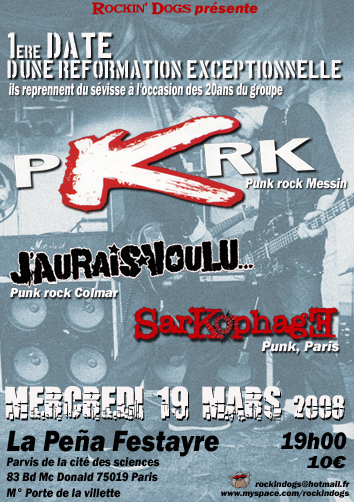 PKRK à la Pena Festayre le 19 mars 2008 à Paris (75)