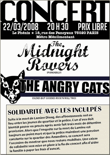 Concert Barricata au Phénix le 22 mars 2008 à Paris (75)