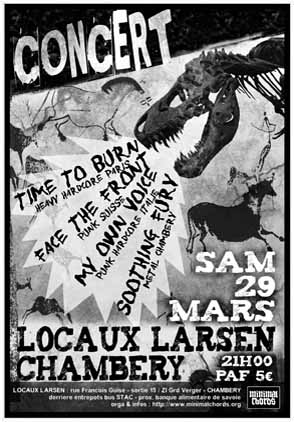 Concert Punk Metal aux Locaux Larsen le 29 mars 2008 à Chambéry (73)