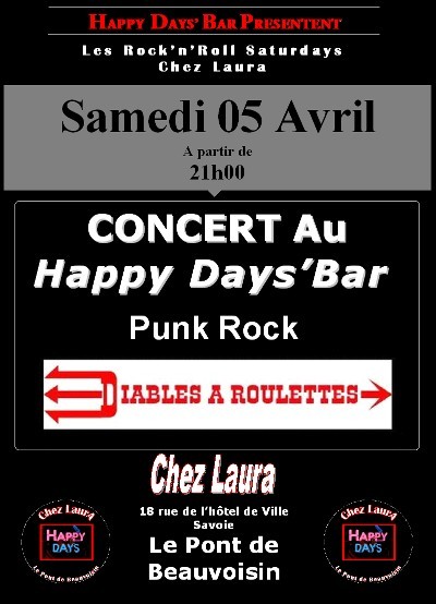 Rock'n'Roll Saturday chez Laura le 05 avril 2008 à Le Pont-de-Beauvoisin (73)