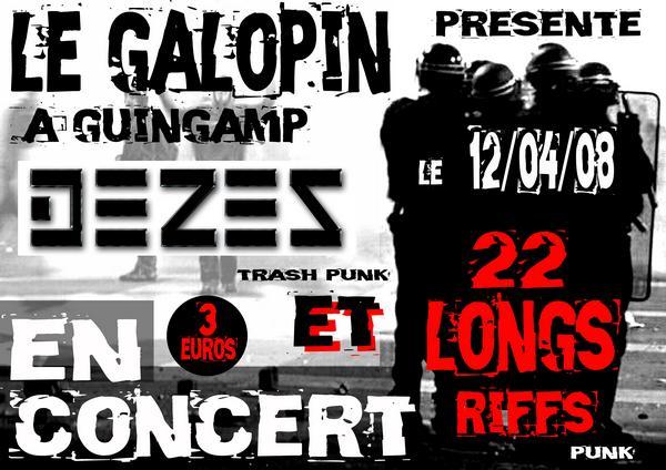 Concert Punk au Galopin le 12 avril 2008 à Guingamp (22)