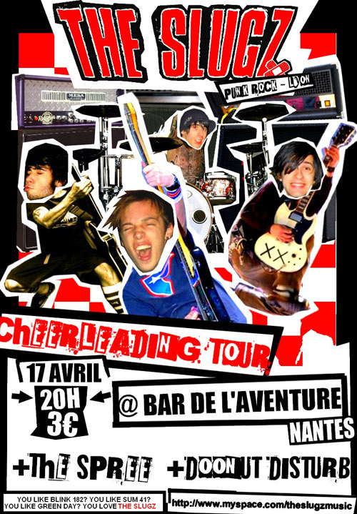 Concert Punk Rock au Bar de l'Aventure le 17 avril 2008 à Nantes (44)