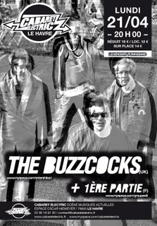 The Buzzcocks au Cabaret Electric le 21 avril 2008 à Le Havre (76)