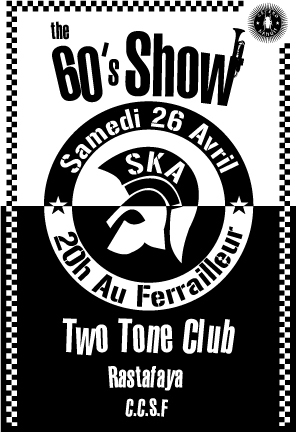 Concert Ska au Ferrailleur le 26 avril 2008 à Nantes (44)