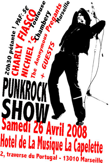 Punkrock Show à l'Hôtel de la Musique La Capelette le 26 avril 2008 à Marseille (13)