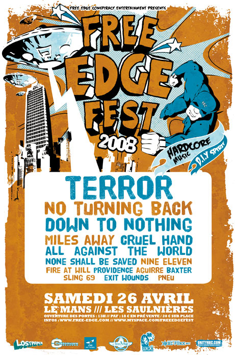 Free Edge Fest 2008 le 26 avril 2008 à Le Mans (72)