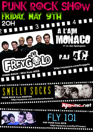 Freygolo + Smelly Socks + Fly 101 à l'AJM le 09 mai 2008 à Monaco (98)
