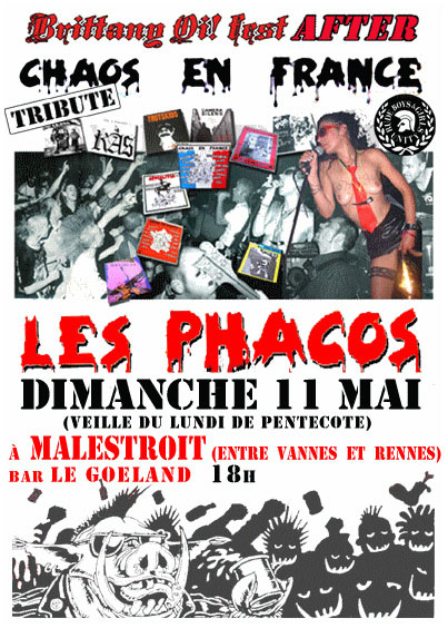 Les Phacos au Goéland le 11 mai 2008 à Malestroit (56)