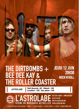 The Dirtbombs à l'Astrolabe le 12 juin 2008 à Orléans (45)