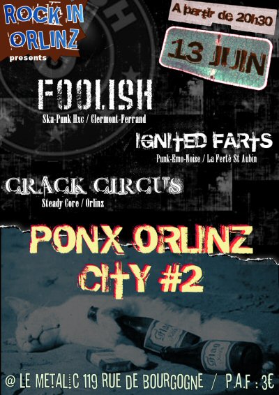 Ponx Orlinz City #2 le 13 juin 2008 à Orléans (45)