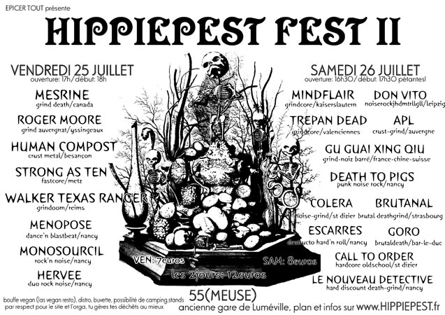 Hippiepest #2 le 26 juillet 2008 à Luméville-en-Ornois (55)