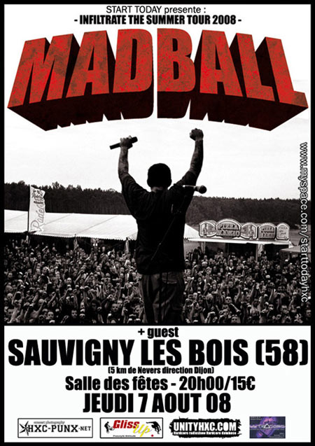 Madball en concert le 07 août 2008 à Sauvigny-Les-Bois (58)