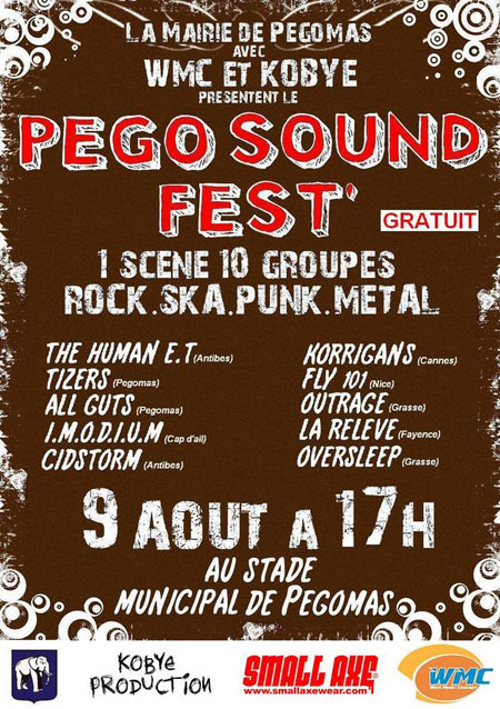 Pego Sound Fest le 09 août 2008 à Pégomas (06)