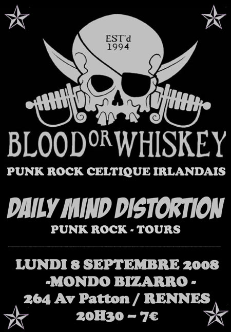 Concert Punk Rock au Mondo Bizarro le 08 septembre 2008 à Rennes (35)