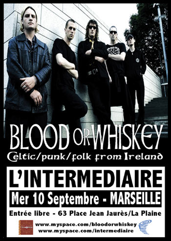Blood or Whiskey à l'Intermédiaire le 10 septembre 2008 à Marseille (13)