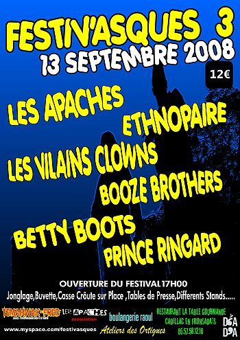 Festival Festiv'Asques 2008 le 13 septembre 2008 à Asques (33)