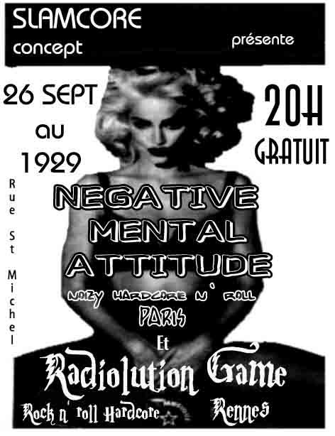 Concert Hardcore au 1929 le 26 septembre 2008 à Rennes (35)