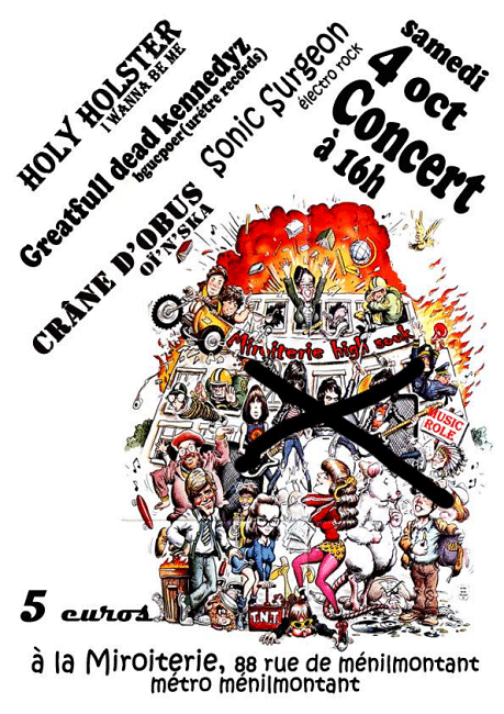 Concert à la Miroiterie le 04 octobre 2008 à Paris (75)