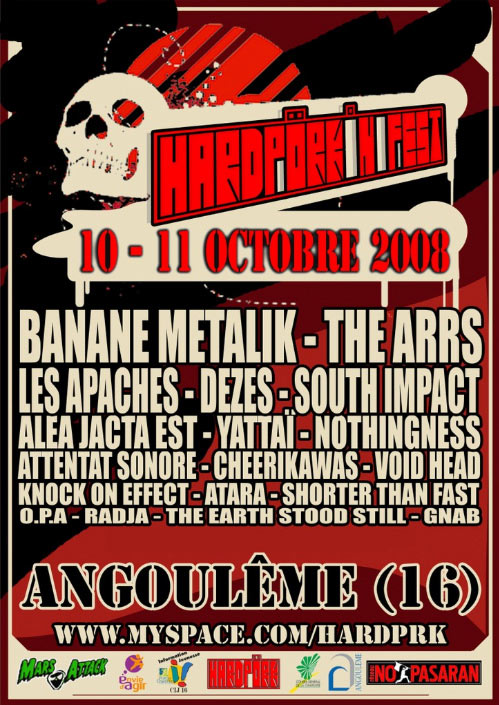 Hardpörk'n'Fest au Mars Attack le 10 octobre 2008 à Angoulême (16)