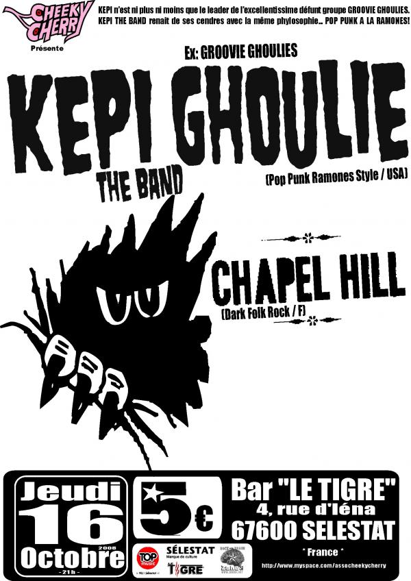KEPI THE BAND + CHAPEL HILL au Bar le Tigre le 16 octobre 2008 à Sélestat (67)