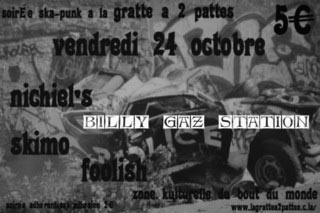 Soirée Ska Punk à La Gratte à 2 Pattes le 24 octobre 2008 à Thiers (63)