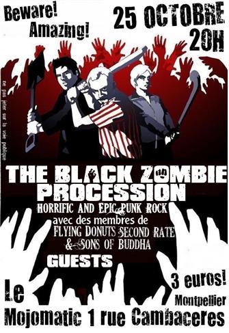 The Black Zombie Procession au Mojomatic le 25 octobre 2008 à Montpellier (34)
