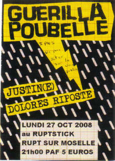 Guerilla Poubelle au RuptStic le 27 octobre 2008 à Rupt-sur-Moselle (88)
