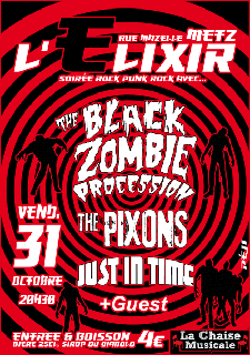 The Black Zombie Procession à l'Elixir le 31 octobre 2008 à Metz (57)