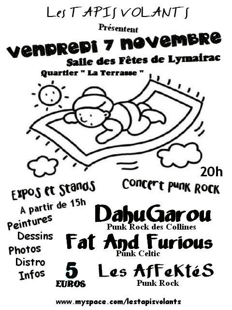Festival des Tapis Volants le 07 novembre 2008 à Toulouse (31)